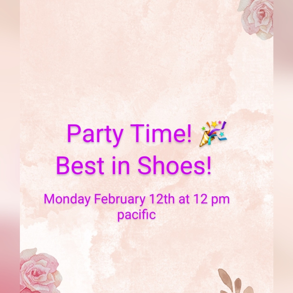 Party Time! 🎉👡🎉👡🎉👡🎉👡 2/THANKS EVERYONE FOR THE TAGS AND WELL WISHES 😘